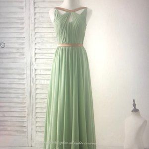 Grecian Style Chiffon Dress